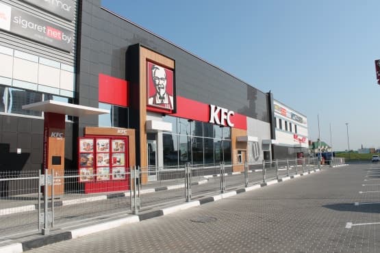 Помещение KFC на пересечении улиц Чечота и Каролинской в г. Минске